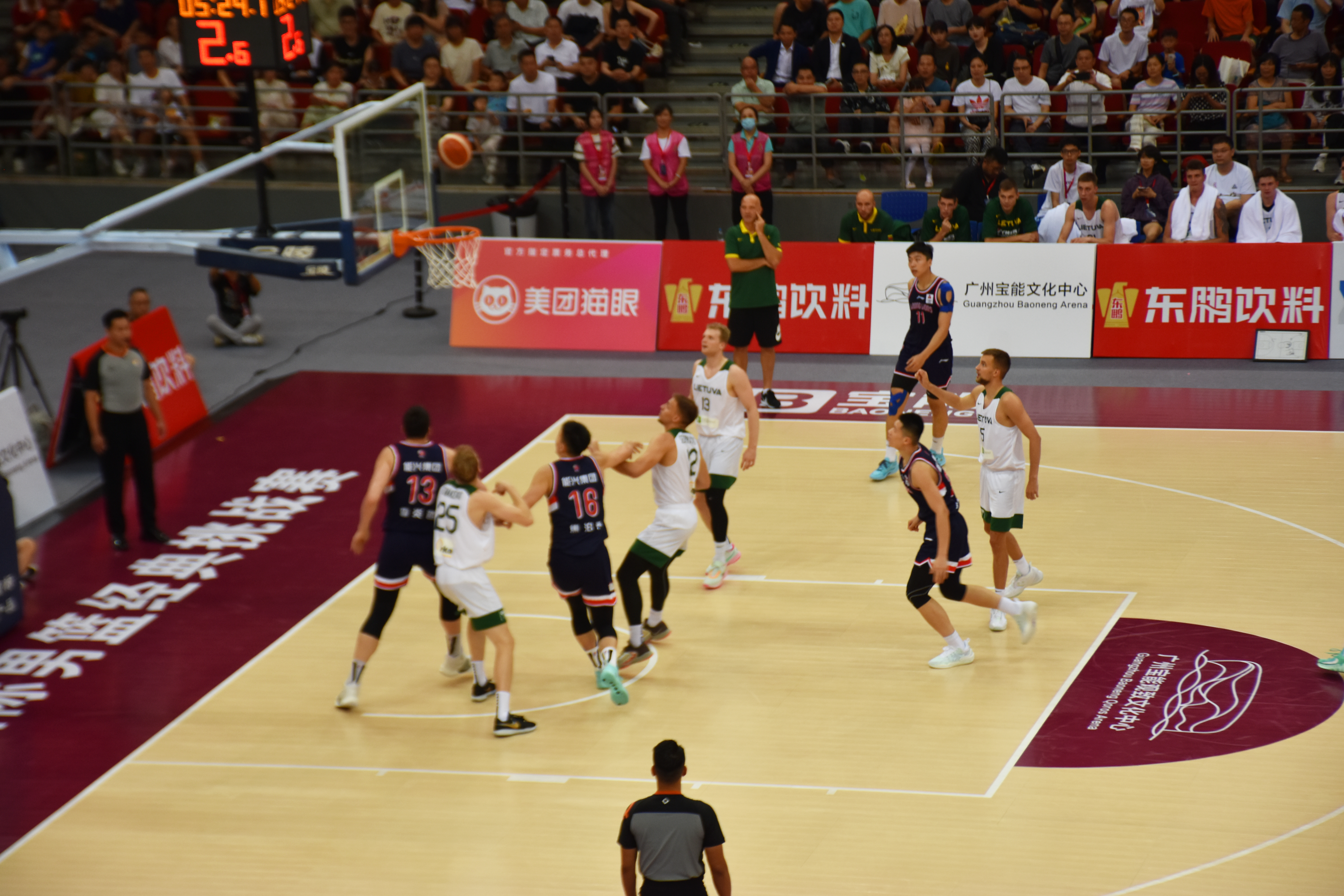 廣州寶能觀致文化中心 2023國際男籃經典挑戰賽