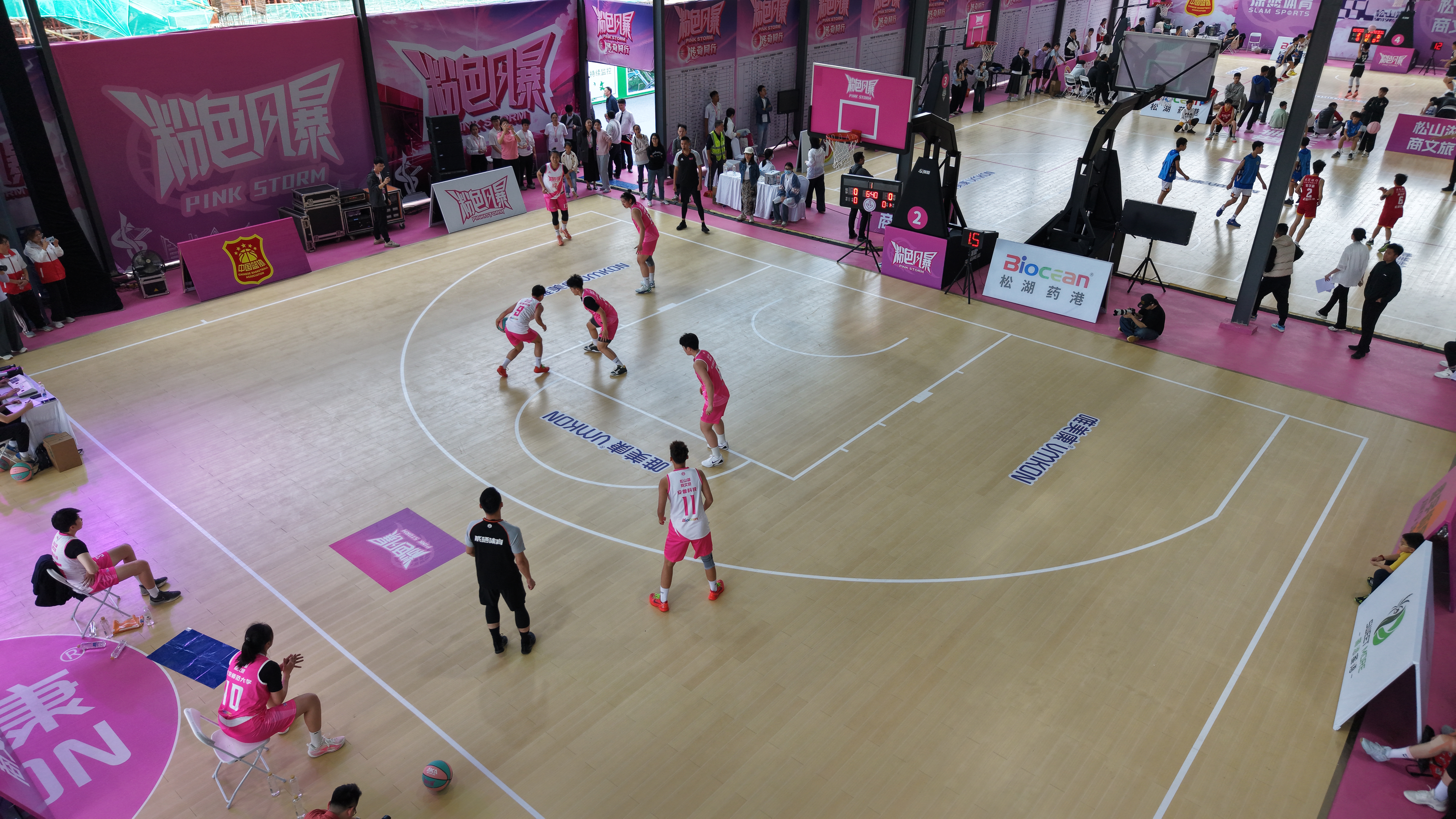 東莞松湖藥港 粉色風暴全國女子籃球聯賽總決賽